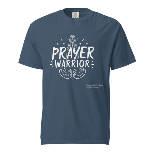 Prayer Warrior Christian Bible Verse T-Shirt